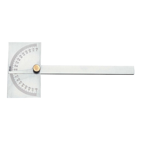 Stm Rectangular Head Protractor With 6 Graduated Rule 606154